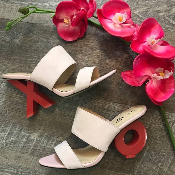 Katy Perry Collections Shoes - Katy Perry X O “The Rosemarie” Heel Pink & Red 8